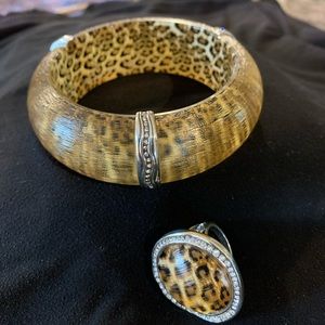 Brighton ring and bracelet. Ring size 9. Like new condition. No defects.